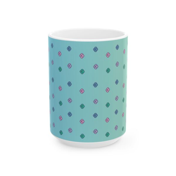 Floral Ceramic Mug, (11oz, 15oz) - Image 6