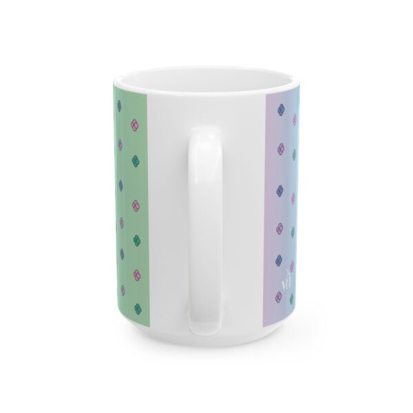 Floral Ceramic Mug, (11oz, 15oz) - Image 7