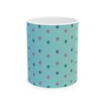 Floral Ceramic Mug, (11oz, 15oz)