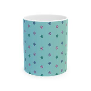 Floral Ceramic Mug, (11oz, 15oz)