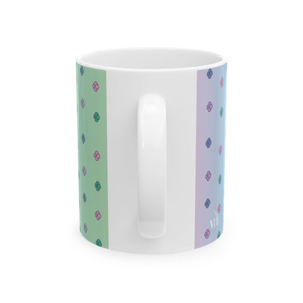 Floral Ceramic Mug, (11oz, 15oz) - Image 2