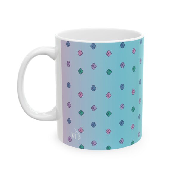 Floral Ceramic Mug, (11oz, 15oz) - Image 3