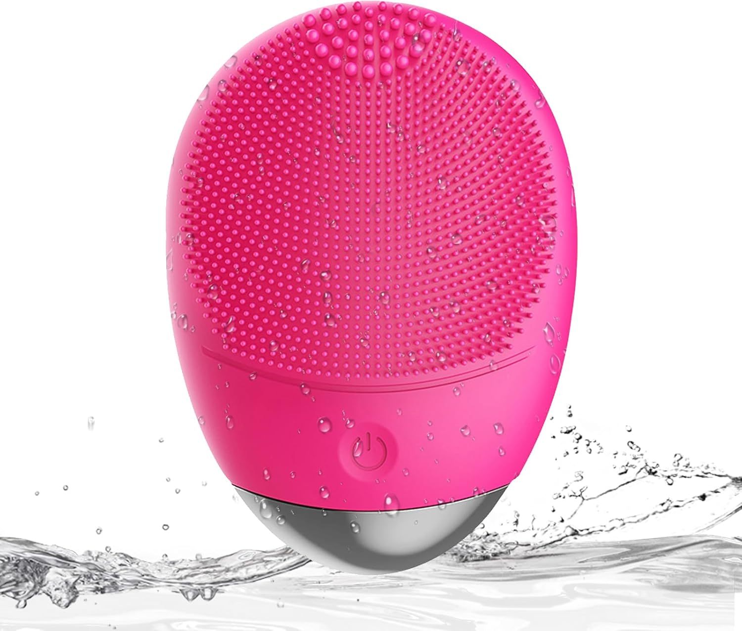 High Frequency Vibration Silicone Facial Cleansing Brush
